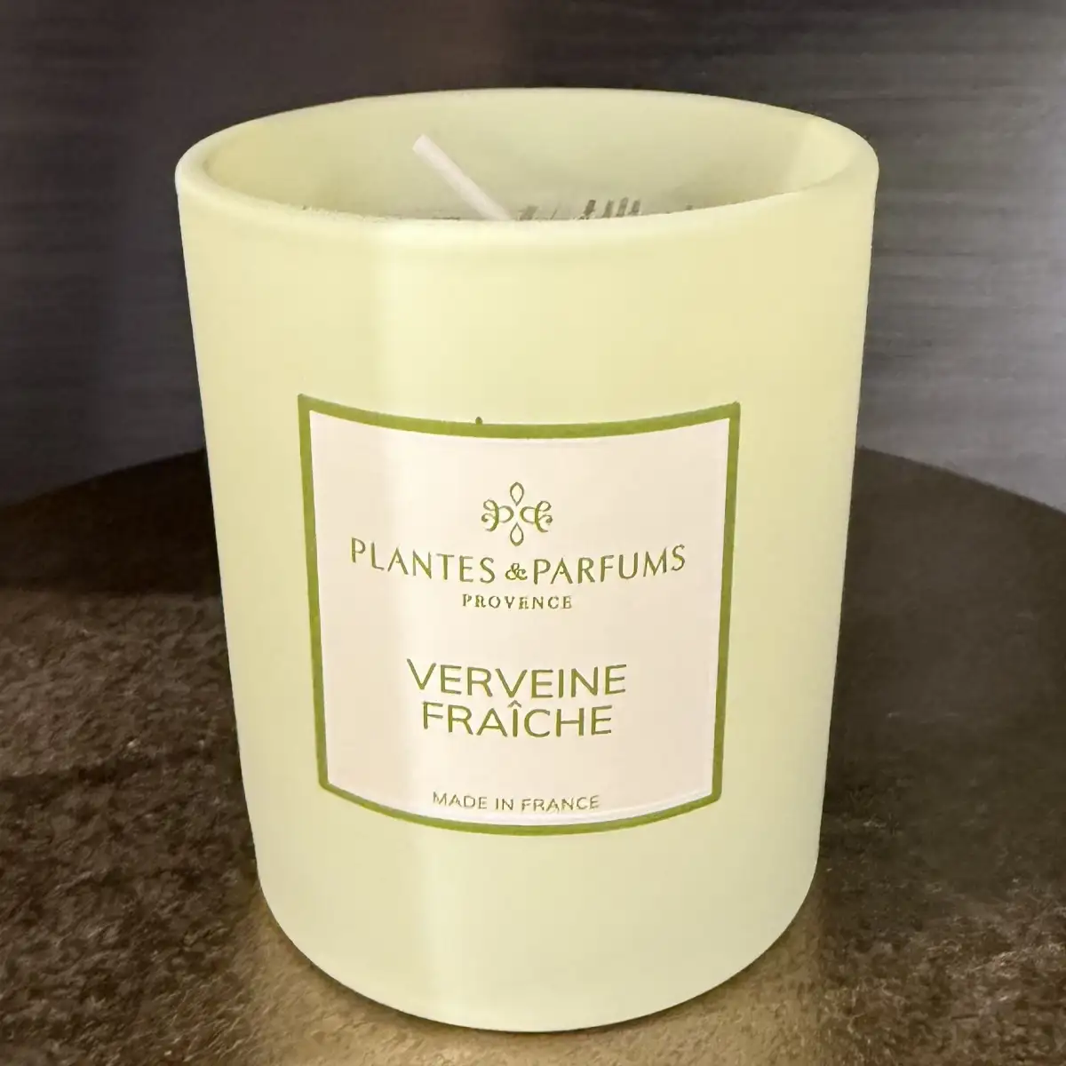 bougie verveine fraiche