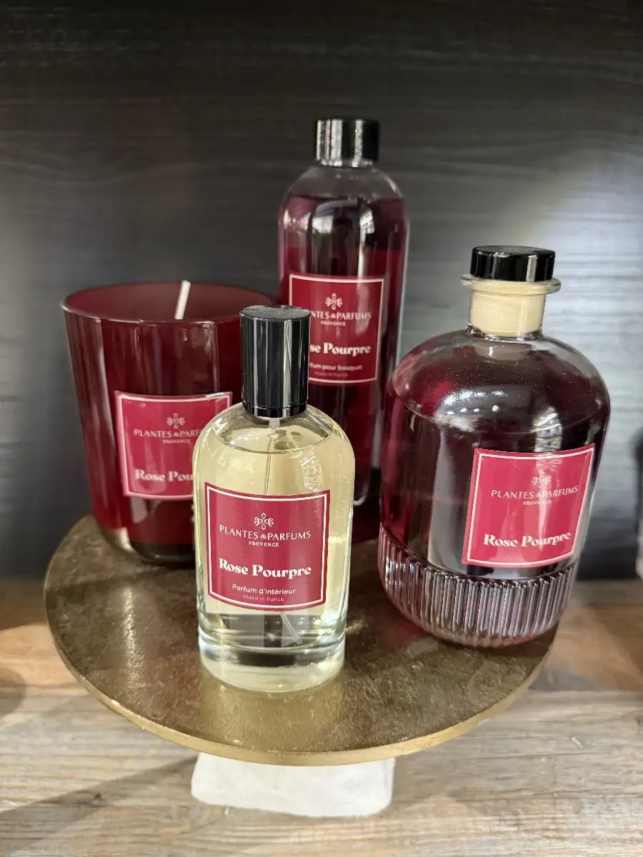 bougie  rose pourpre copie