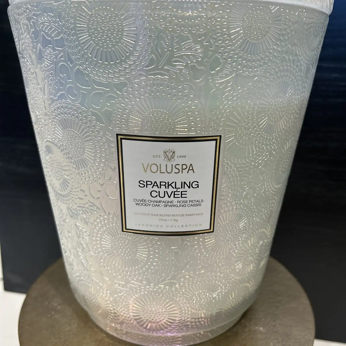 bougie voluspa sparkling 1 kg